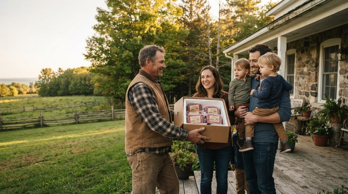 Ground Beef Subscription: Fresh Farm-Direct Delivery in Northern Michigan