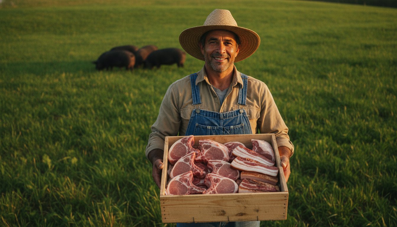 Pasture Raised Pork Delivery: Fresh Heritage Pork from Our Northern Michigan Farm