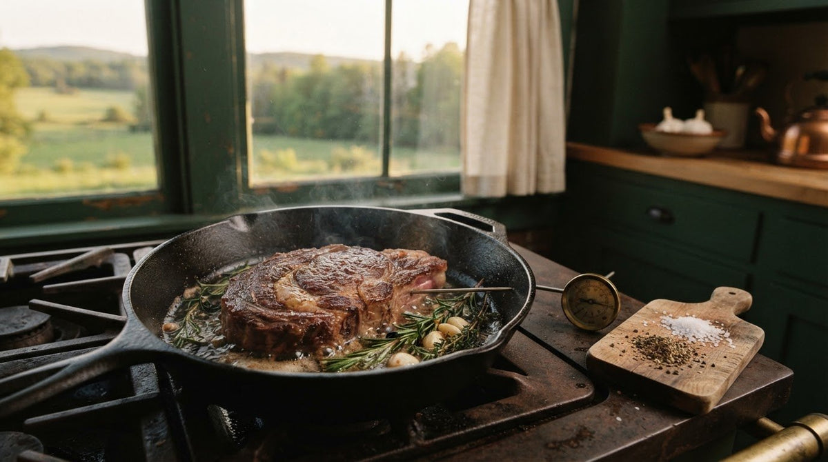 Cooking the Perfect Ribeye Steak: The Northern Michigan Farmhouse Guide (2026)