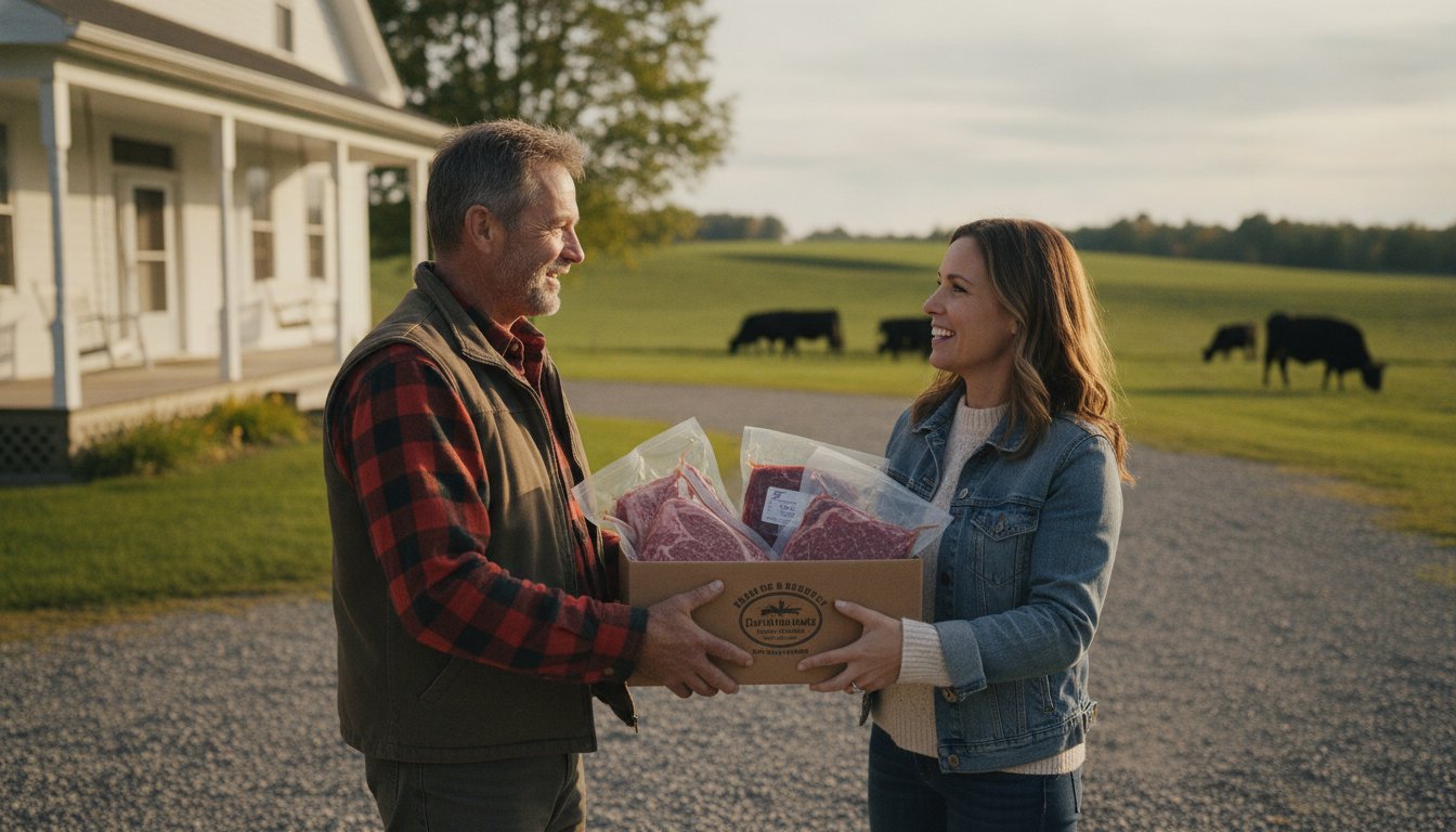 Local Meat Delivery Service: A Guide to Sourcing Real Farm Beef in Northern Michigan (2026)