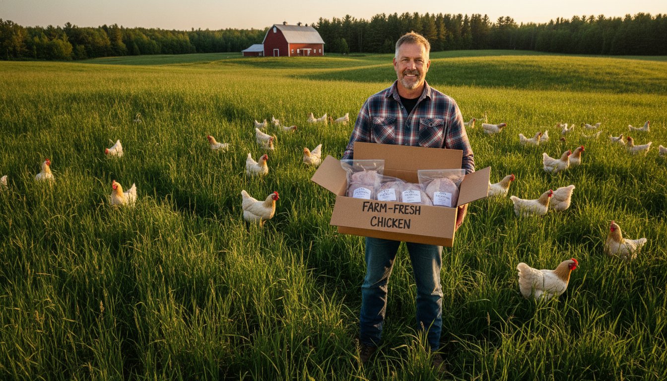 Pasture Raised Chicken Delivery: Farm-Fresh Poultry in Northern Michigan