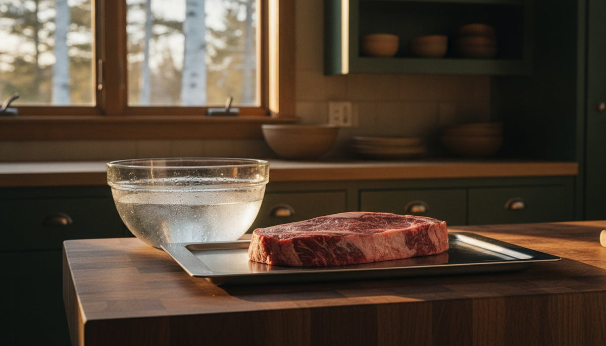 The Best Way to Thaw Frozen Steak Quickly Without Losing Quality