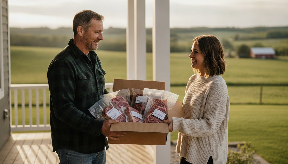 Traverse City Beef Box Delivery: Fresh From Our Honor Farm to Your Door